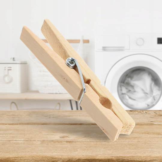 Kadax Clothespins made of Wood 10pcs Brown