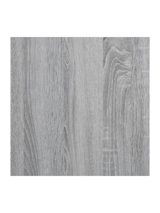 Wooden Chest of Drawers with 6 Drawers Grey Sonoma 91x35.5x74.5cm