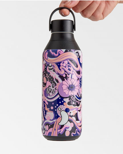 Chilly's Series 2 Urban Murals Μπουκάλι Θερμός Ανοξείδωτο BPA Free 500ml Πολύχρωμο