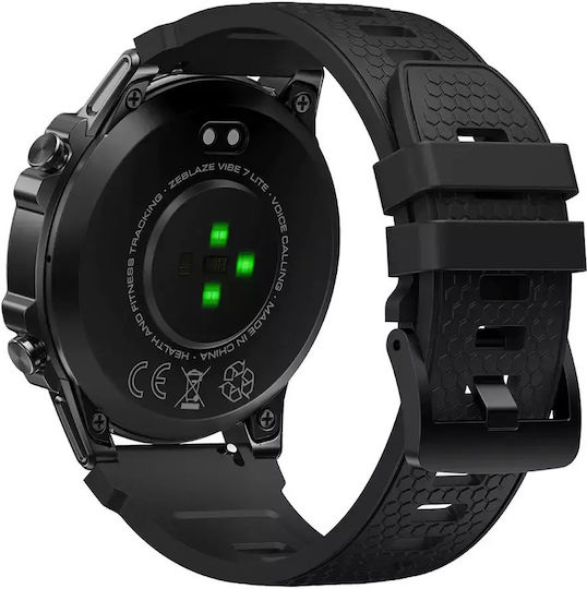 Zeblaze Vibe 7 Lite 49mm Smartwatch with Heart Rate Monitor (Black)