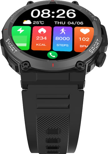 BlackView W50 47mm Smartwatch (Negru)