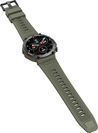 BlackView W50 47mm Smartwatch mit Pulsmesser (Grün)