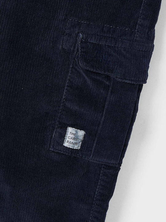 Mayoral Kinder Schlaghose Cargo Cord Marineblau