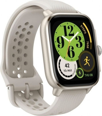 Amazfit Cheetah (Square) 45mm Waterproof Smartwatch with Heart Rate Monitor (Winner Champagne)