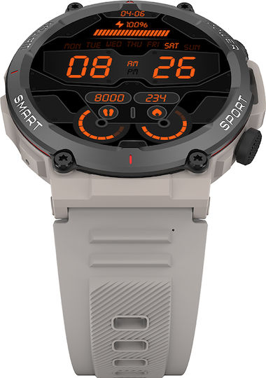 BlackView W50 47mm Smartwatch mit Pulsmesser (Gray)