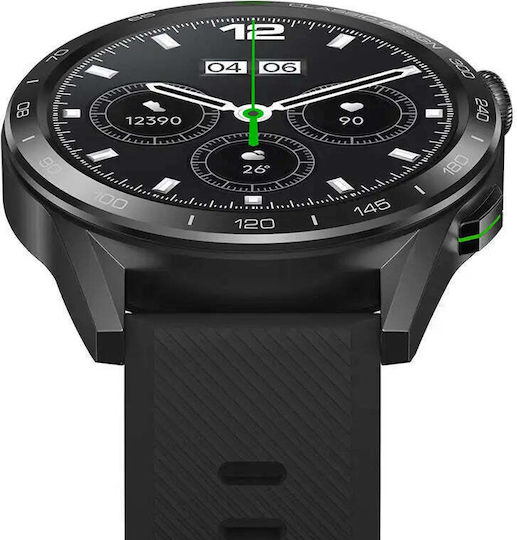 Zeblaze Btalk 3 44mm Smartwatch mit Pulsmesser (Schwarz)