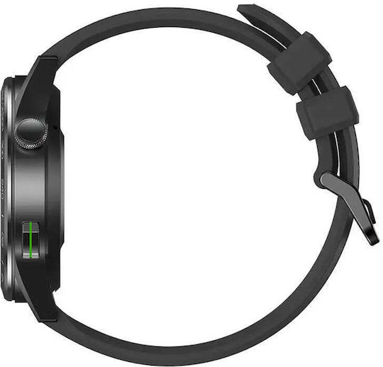 Zeblaze Btalk 3 44mm Smartwatch mit Pulsmesser (Schwarz)