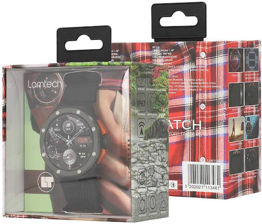 Lamtech LAM113461 47mm Smartwatch (Μαύρο)
