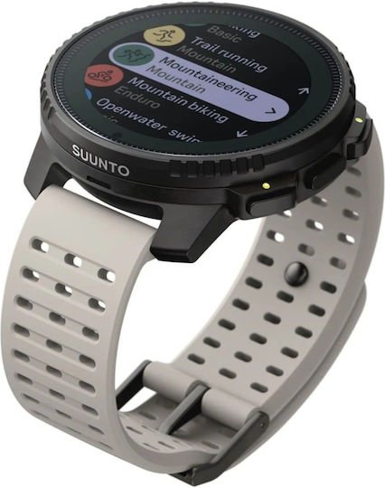 Suunto Vertical Solar Неръждаема стомана 49мм Смартчасовник с Пулсомер (Sand)