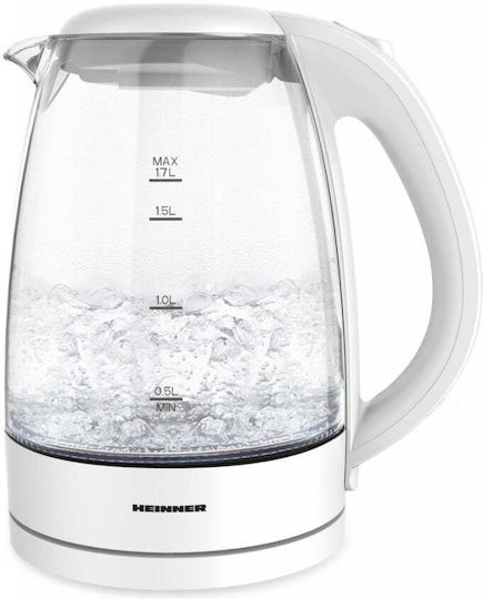 Heinner Βραστήρας 1.8lt 2200W Λευκός