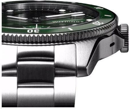 Withings Scanwatch Nova Stainless Steel 42mm Waterproof with Heart Rate Monitor (Dark Green)