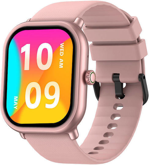 Zeblaze GTS 3 Pro Smartwatch with Heart Rate Monitor (Pink)