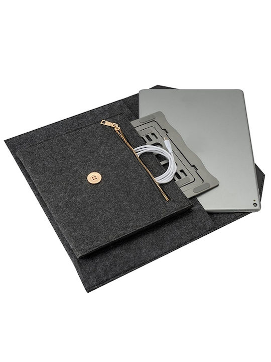 4Smarts Τσάντα για Laptop 13" σε Γκρι χρώμα 456584