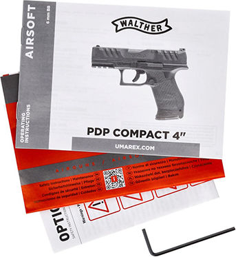 Walther Аеропистолет CO2 PDP Compact 4 4.5мм