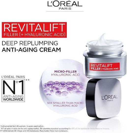 Revitalift Filler Cream Face Day 50ml