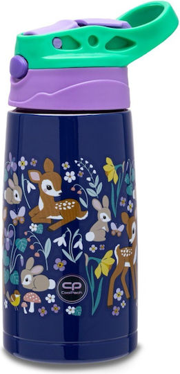 Coolpack Kids Water Bottle Thermos Stainless Steel with Straw 350ml