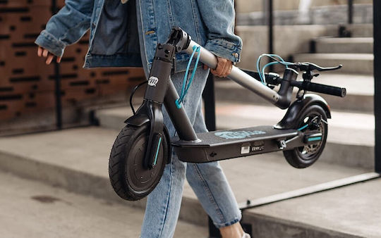 Motus Scooty 8.5 Trotinetă Electrică Pentru Copii Cu Viteză Maximă De 25km/h Și Autonomie De 25km În Culoare Neagră