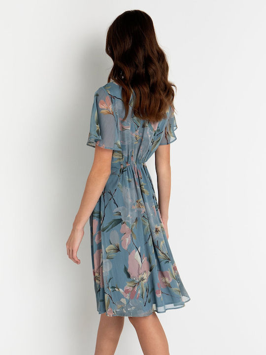 Toi&Moi Midi Dress with Ruffle