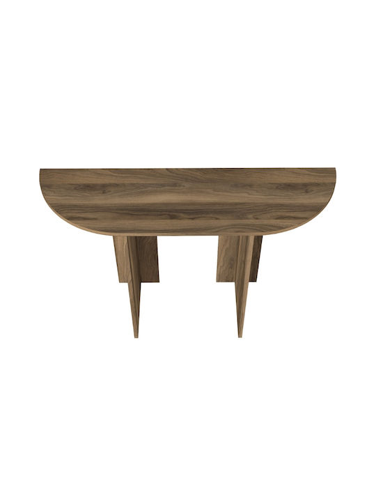Cortado Wooden Console Table Walnut L120xW35xH75cm