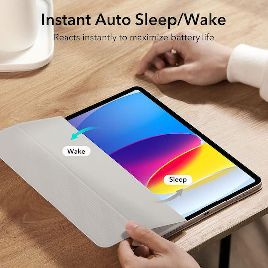 ESR Rebound Flip Cover Λευκή (Ipad 10 (2022) 10.9 / 11 (2025))