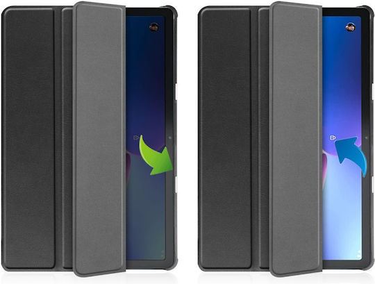 Tech-Protect Smartcase Klappdeckel Lederartig Schwarz (Lenovo Tab M10 (3. Generation) 10,1 Zoll)