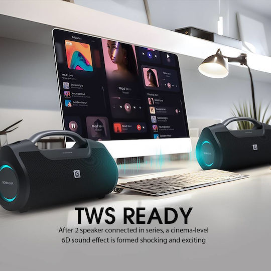Sonic Gear STUDIOBEATS Ηχείο Bluetooth 120W με Διάρκεια Μπαταρίας έως 10 ώρες Μαύρο
