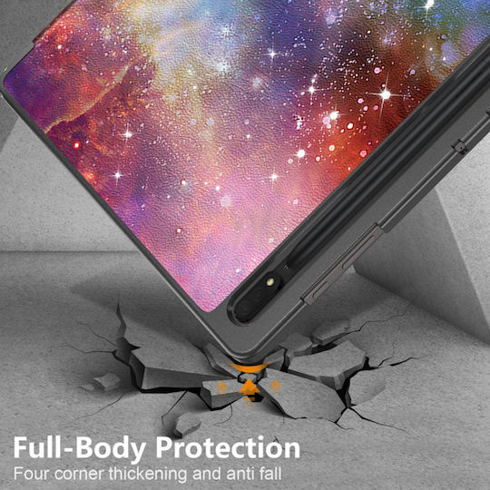 Techsuit Foldpro Flip Cover Πολύχρωμη (Samsung Galaxy Tab S8 Ultra / S9 Ultra)