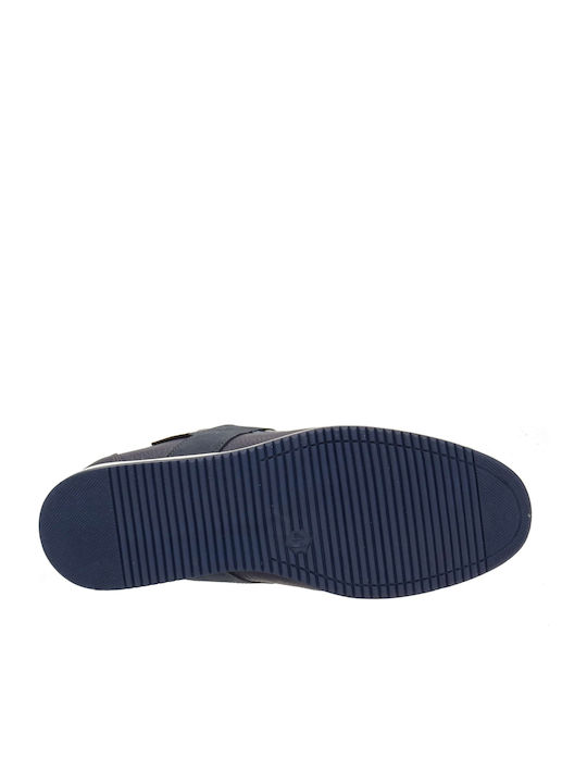 Wildleder Herren Mokassins in Blau Farbe