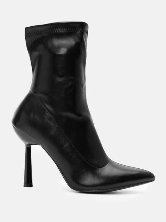 Botine cu Vârf Ascuțit 4305301-negru