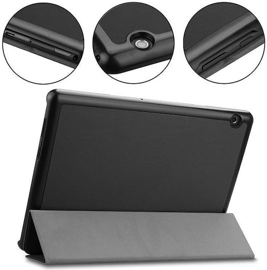 Tactical Tri-Fold Flip Cover Black (iPad 2022 10.9'')