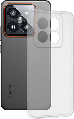 Techsuit Pro Back Cover Σιλικόνης Διάφανο (Xiaomi 14 Pro)