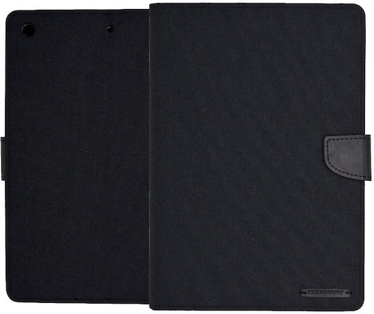 Mercury Fancy Diary Flip Cover Black for Galaxy Tab S 10.5