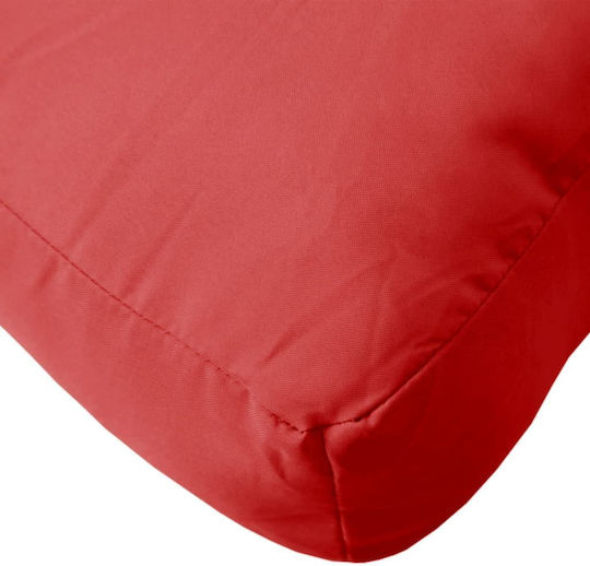 vidaXL Pernă De Canapea Pentru Scaune De Grădină Roșie 50x50cm Waterproof
