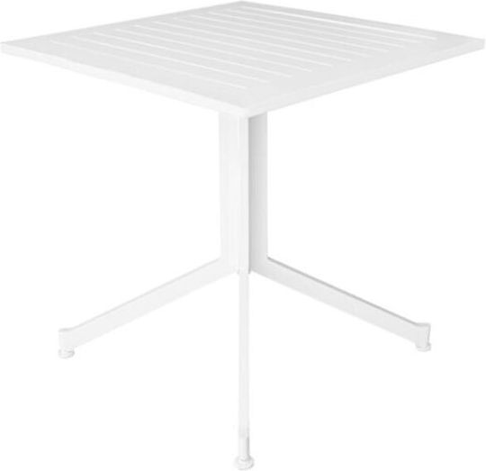 Garten- und Outdoor-Möbelsets für kleinen Raum Ellen / Madison 3 Stück Weiß