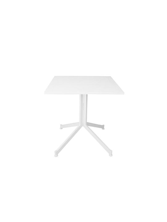 Garten- und Outdoor-Möbelsets für kleinen Raum Ellen / Madison 3 Stück Weiß