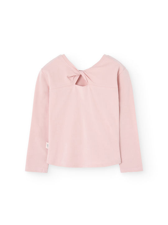 Boboli Kids Blouse Long Sleeve Pink