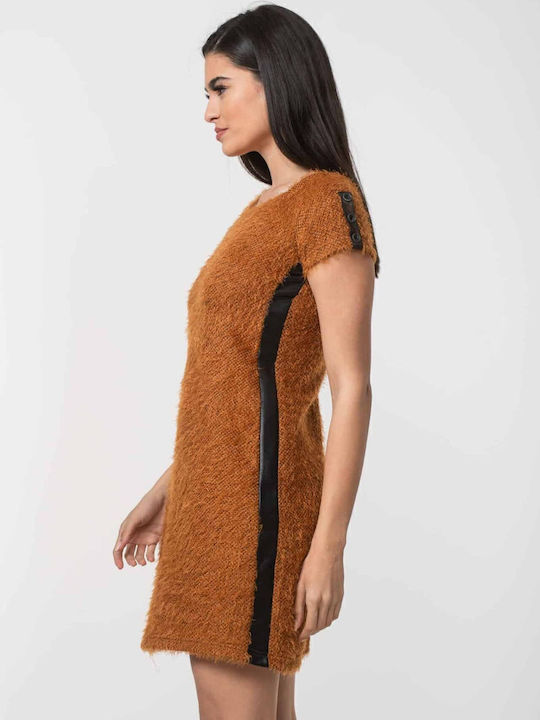 Rochie Mini Canelă