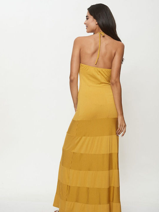 Summer Maxi Dress Yellow