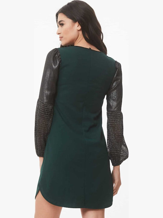 Mini Dress for Wedding and Christening Green