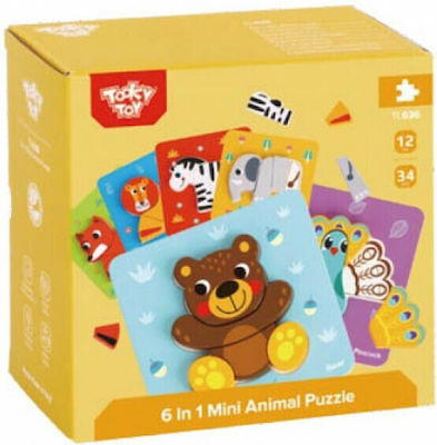 Lemnos Puzzle pentru Copii Tooky Toys