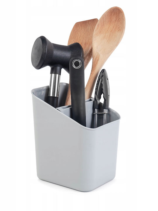Kadax Vilde Geschirrabtropfer & Abtropfgitter Kunststoff Grau 14x11x16cm