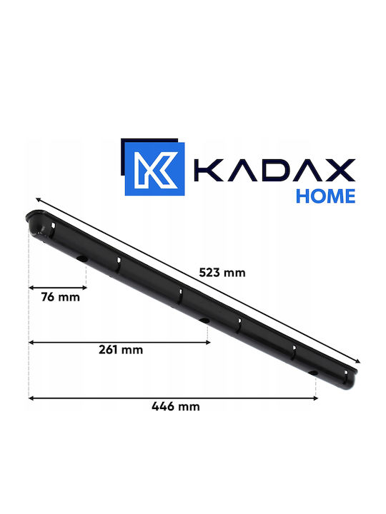 Kadax Folding Hanging Clothes Drying Rack with Hanging Length 3m
