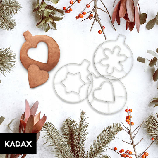 Kadax Κουπ Πατ Μεταλλικά 3τμχ