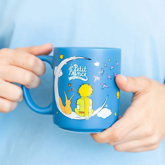 Grupo Erik Schimbare de căldură Cană Ceramică Albastru 350ml