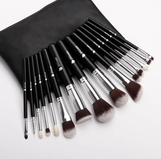 DUcare Set Mit Make-up Pinsel Aus Synthetischer Borste 15 Stück