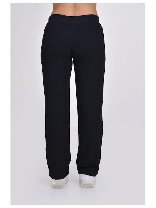 Target Damen-Sweatpants Schwarz Vlies