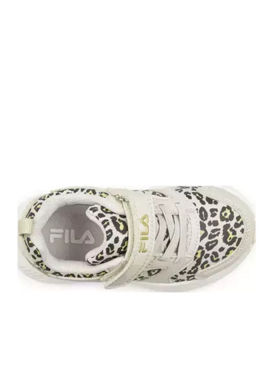 Kinder Sneakers mit Klettverschluss Beige