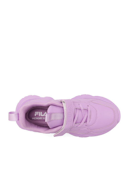 Memory Motion Παιδικά Sneakers με Σκρατς Μωβ