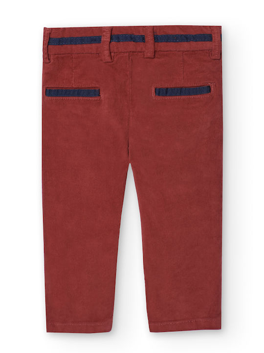 Boboli Kids Trousers Bordeaux