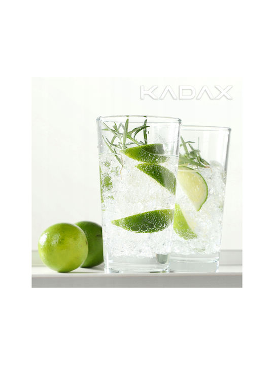 Kadax Glas Wasser aus Glas 340ml 1Stück